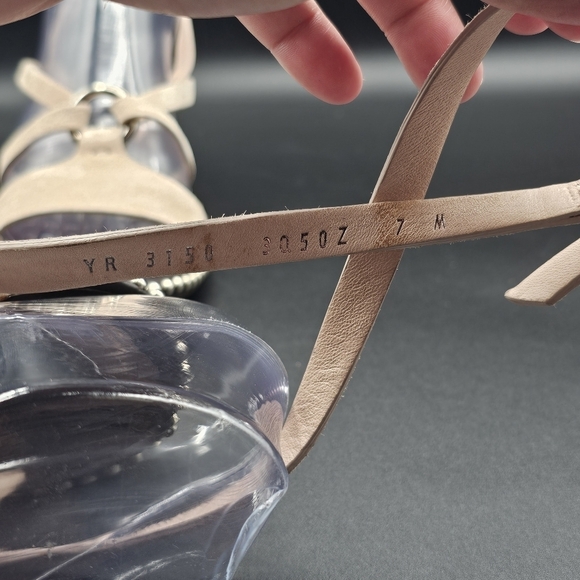 Salvatore Ferragamo Studded Heeled Sandals - Picture 10 of 12